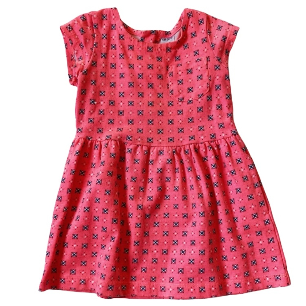 Carter’s Neón Orange toddler dress
